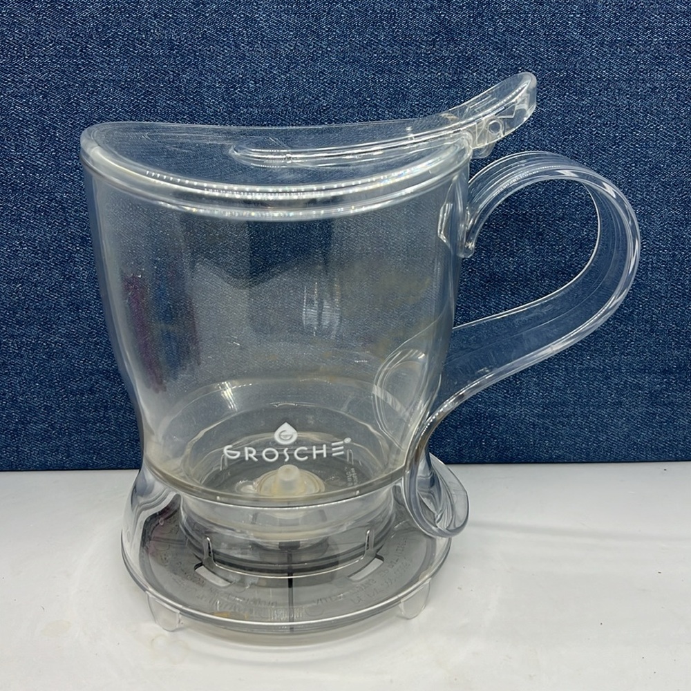 Grosche Aberdeen Tea Pot Tea Infuser Tea Maker Clear Teapot